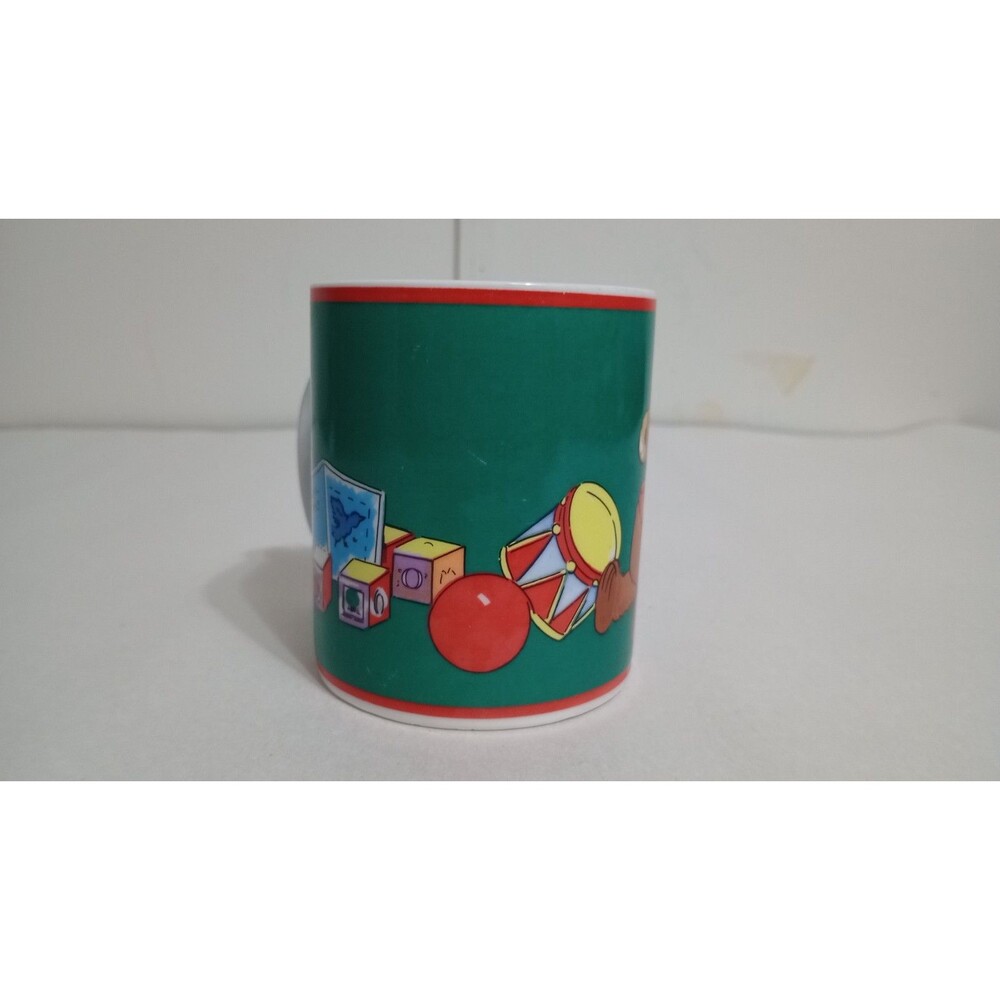 Rare C Storm Coffee Mug/Cup School Teacher Learning Novelty Print 90s Vtg - Picture 2 of 6